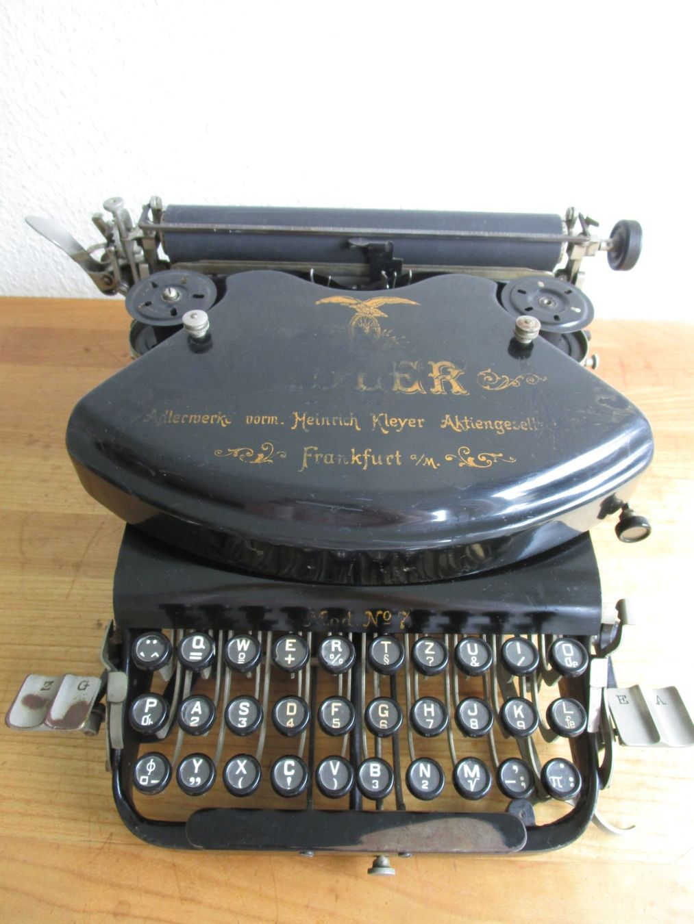 Adler Macchine da scrivere: Antike Adler 7 Schreibmaschine, ca.1920, – Usato da Binningen venduto da tempipassati