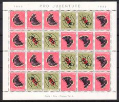 PJ 1953 Kehrdruckbogen JOZ41 **