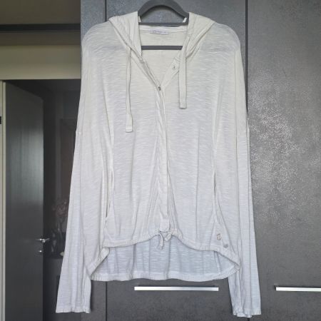 🐸 NILE KAPUZENJACKE XL HOODIE WEISS TOP ZUSTAND