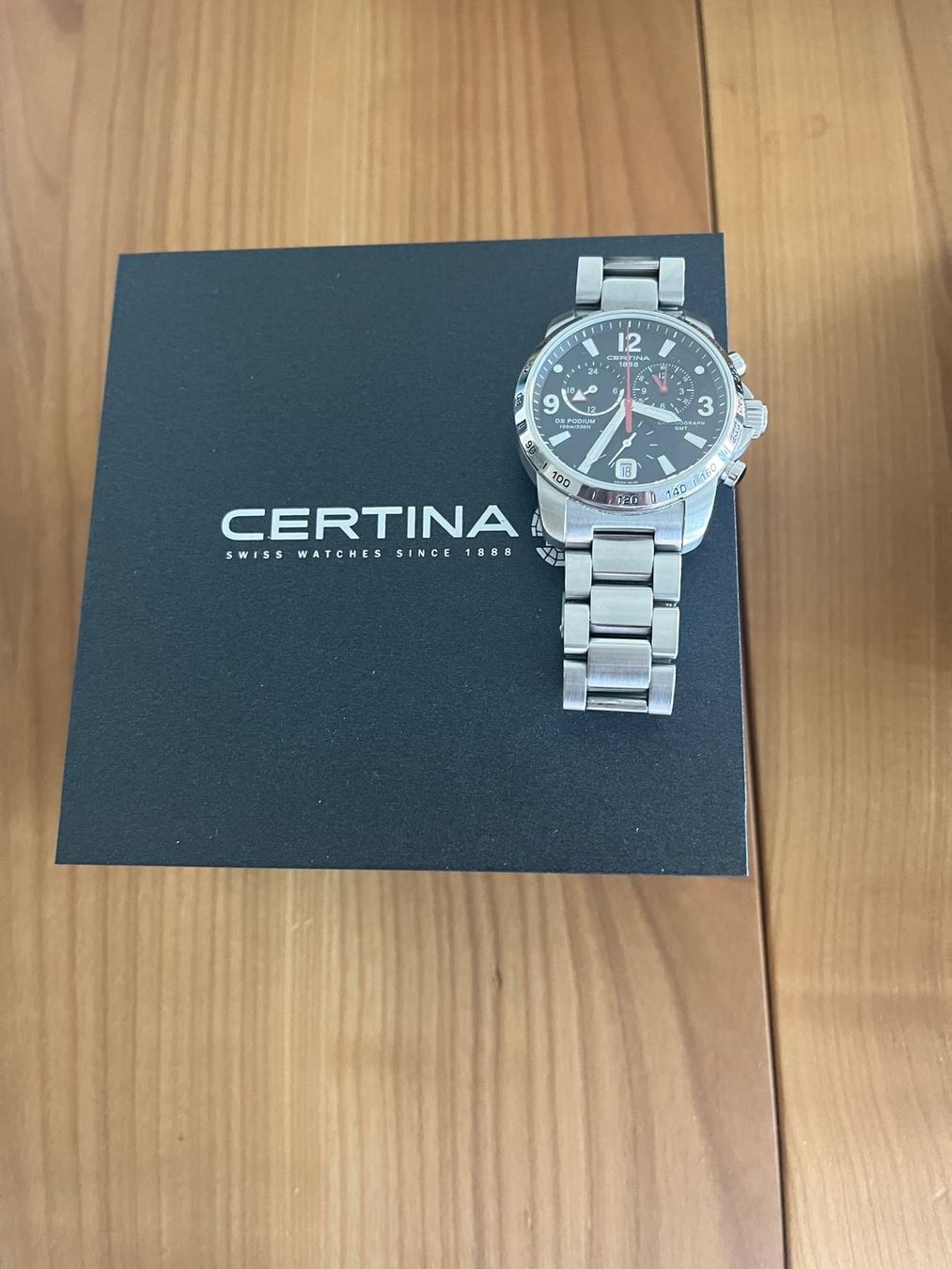 Certina Uhren: Certina DS Podium GMT Chronograph – Gebraucht aus Winterthur von Sreutter