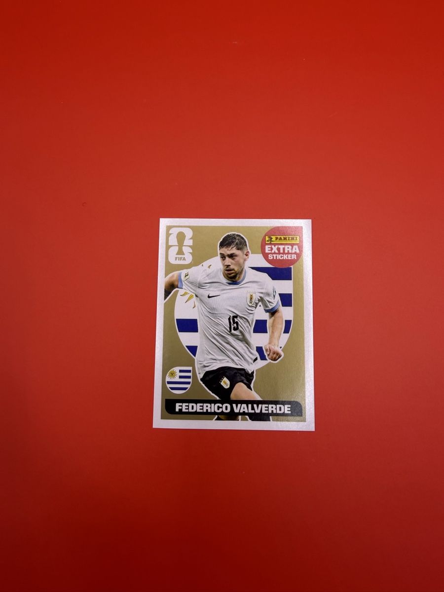 Panini Carte collezionabili: Panini Extra Sticker Federico Valverde GOLD – Nuovo (secondo la descrizione) da Wetzikon ZH venduto da KartenKid