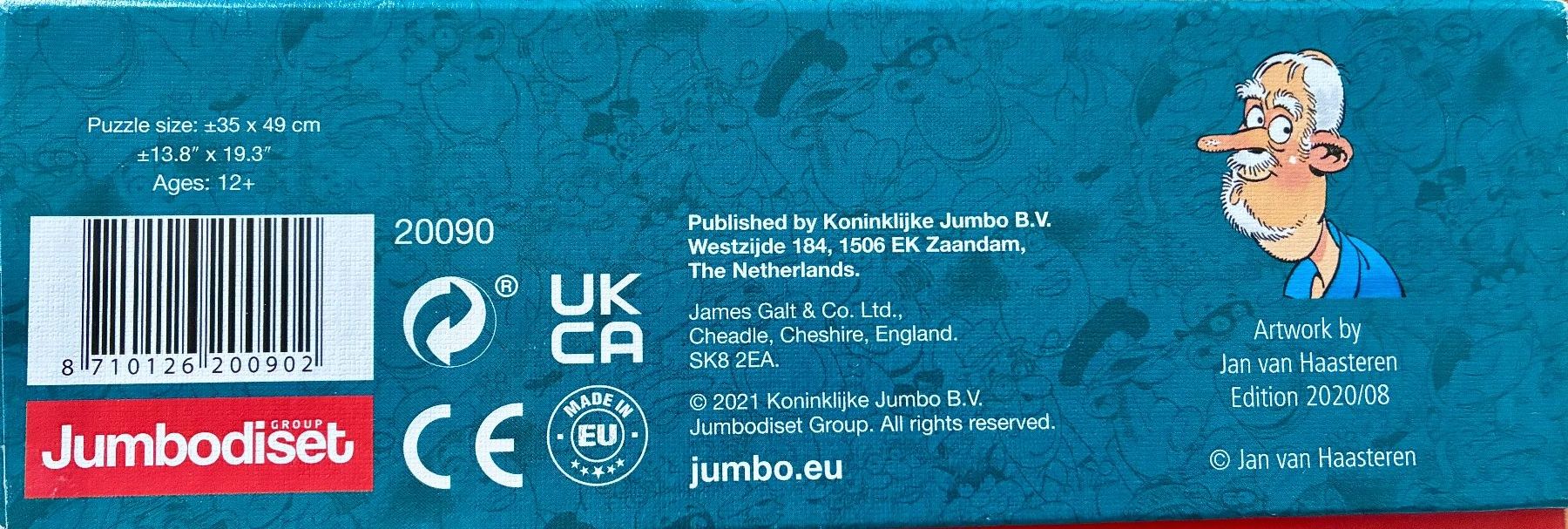 Puzzle: Puzzle JAN van HAASTEREN - Picknick-Spass – Usato da Ammerzwil BE venduto da Frama0 1