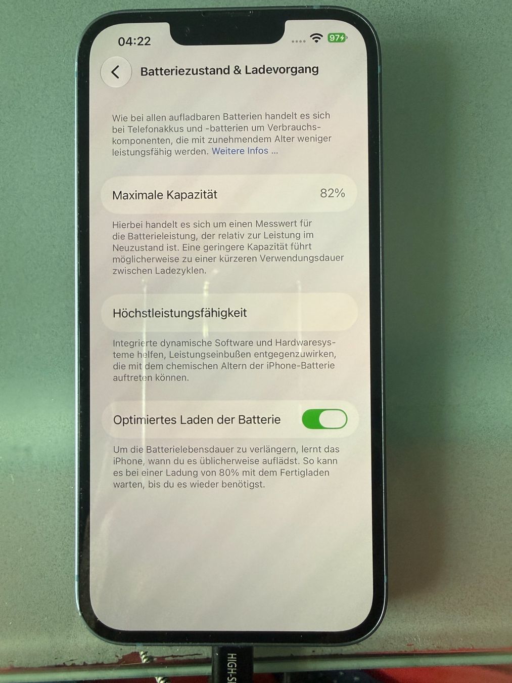 Apple Portables: iPhone 14 128 GB – D'occasion à Wittenbach par stolino 5