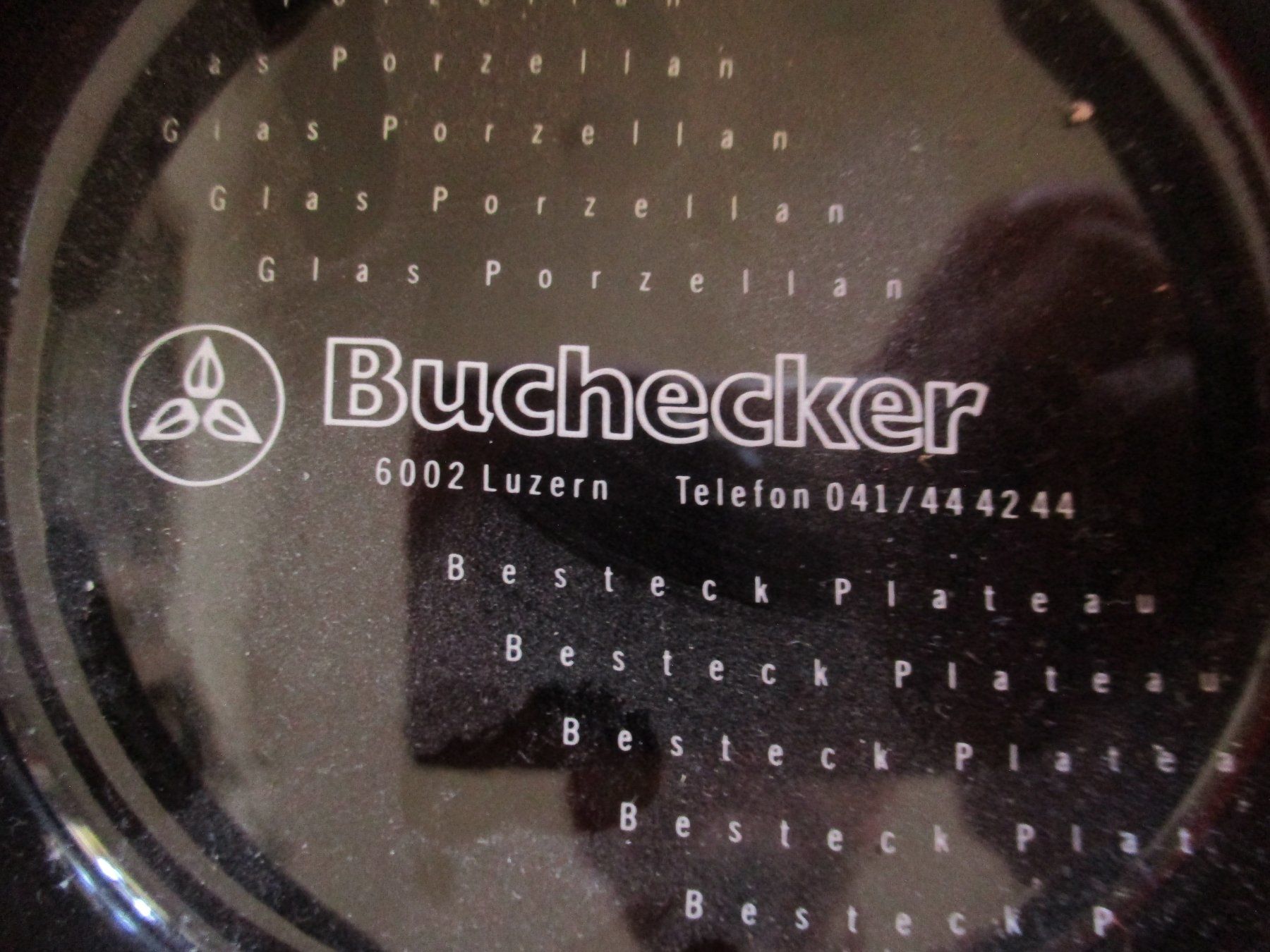 Aschenbecher: Buchecker Luzern, 3 Aschenbecher – Gebraucht aus Birsfelden von alles-muss-raus 3