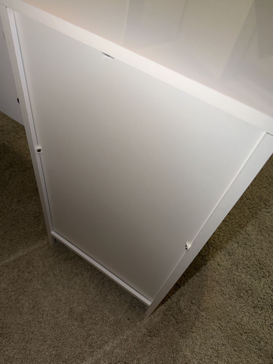 Schreibtische: White glossy desk with drawers good condition – Gebraucht aus Aarburg von ane_vp2b 8