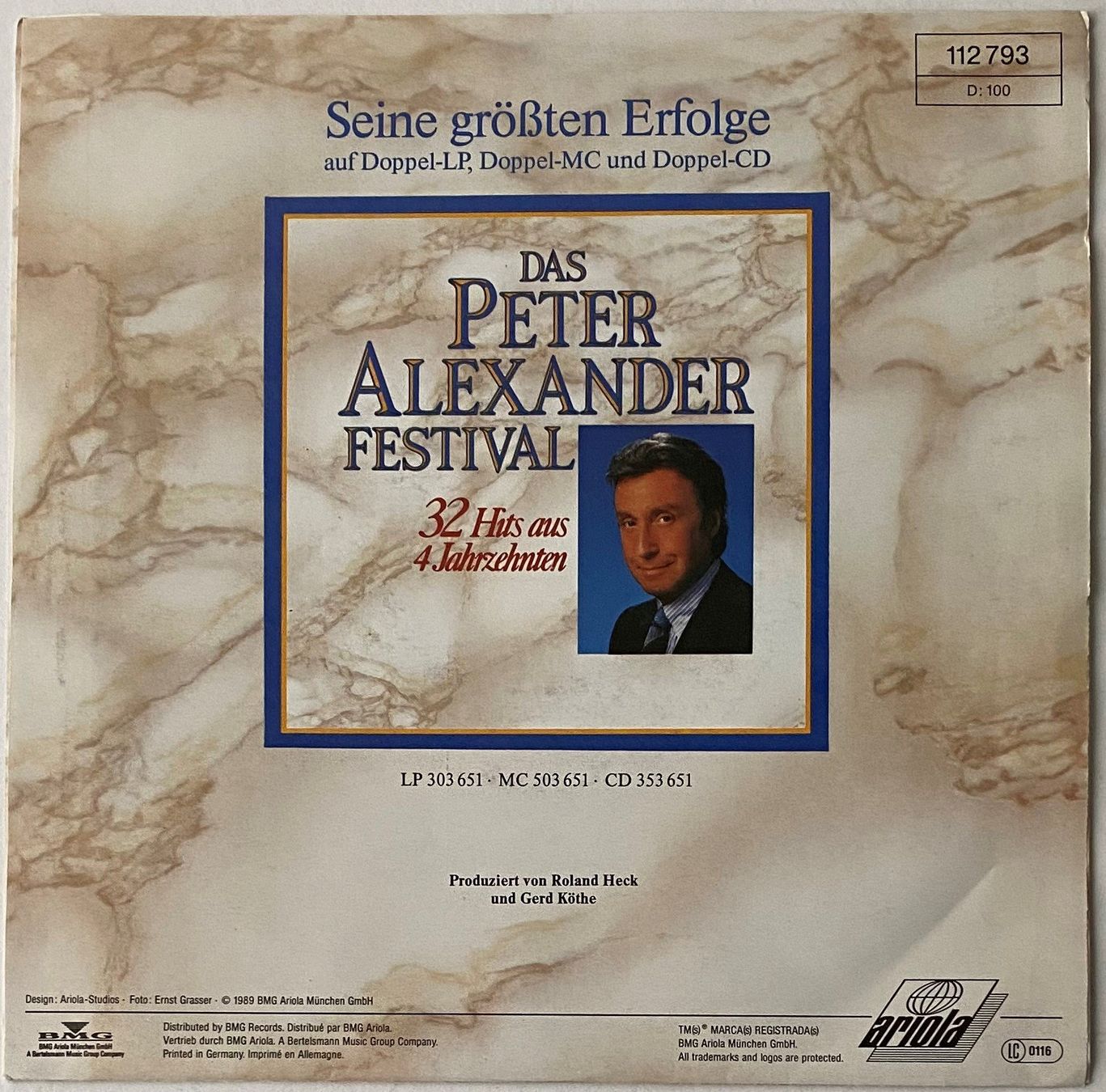 Dischi in vinile: Peter Alexander, Gestern Jung, Morgen Alt – Usato da Flums venduto da Aebo1 1
