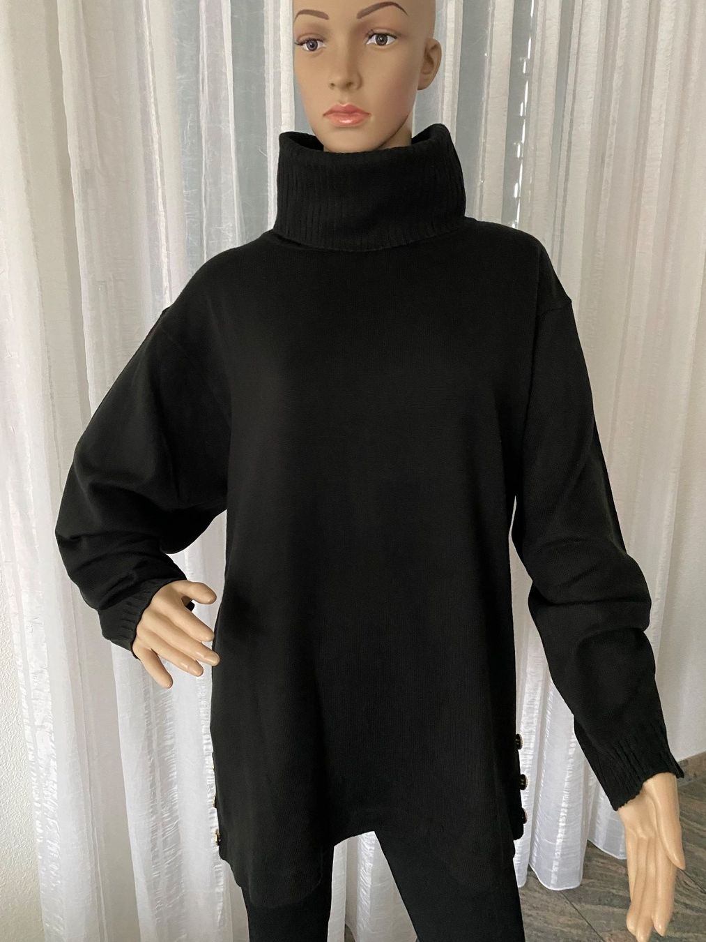 Pullover & Sweatshirts: Perfekter Auftritt - Rollkragenpulli von Linea V, nero, L – Neu und originalverpackt aus Winkel von ferrari2022 1