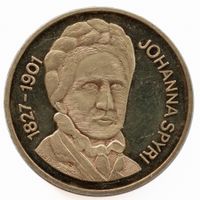 20 Franken - 2001 - Johanna Spyri - Silber