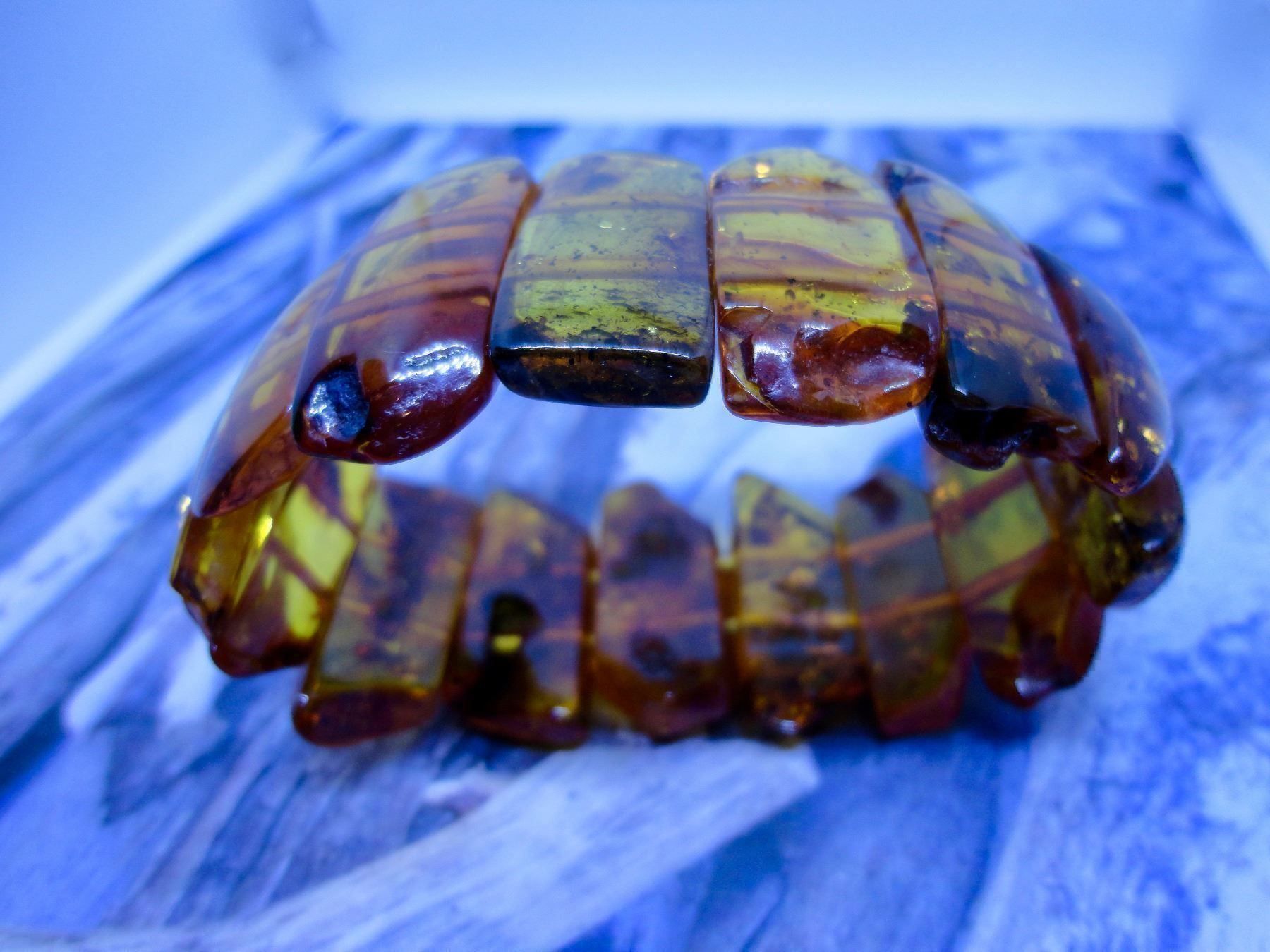 Bracciali & Braccialetti: Armband - Bernstein /Ambre/Amber echt – Nuovo (secondo la descrizione) da Biberist venduto da tl-schmuck 4