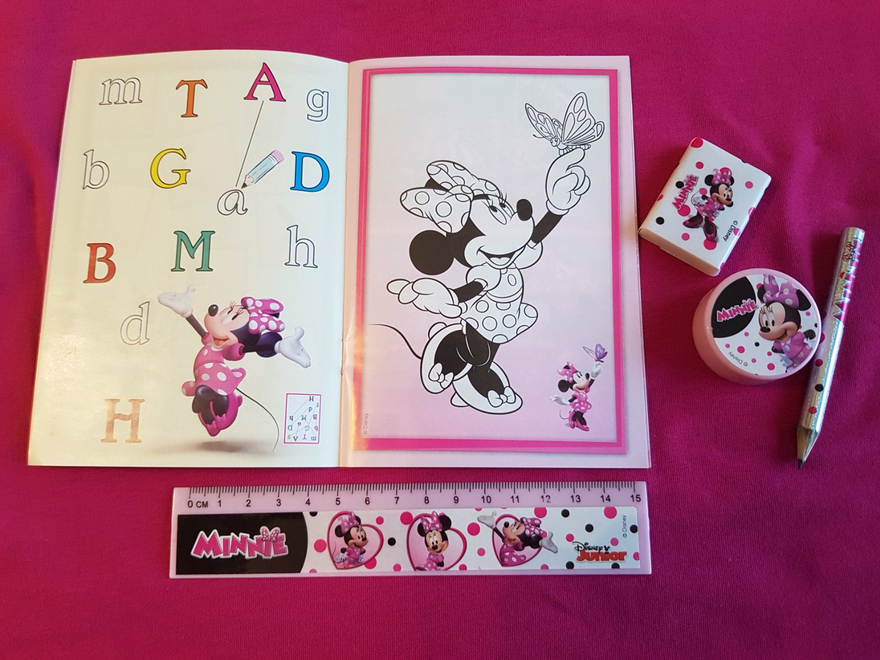 Blocchi: SCHREIBEN + MALEN mit MINNIE – Nuovo e nell'imballaggio originale da Zürich venduto da Citalo 3