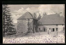 AK Motiers, le Chateau, 1904