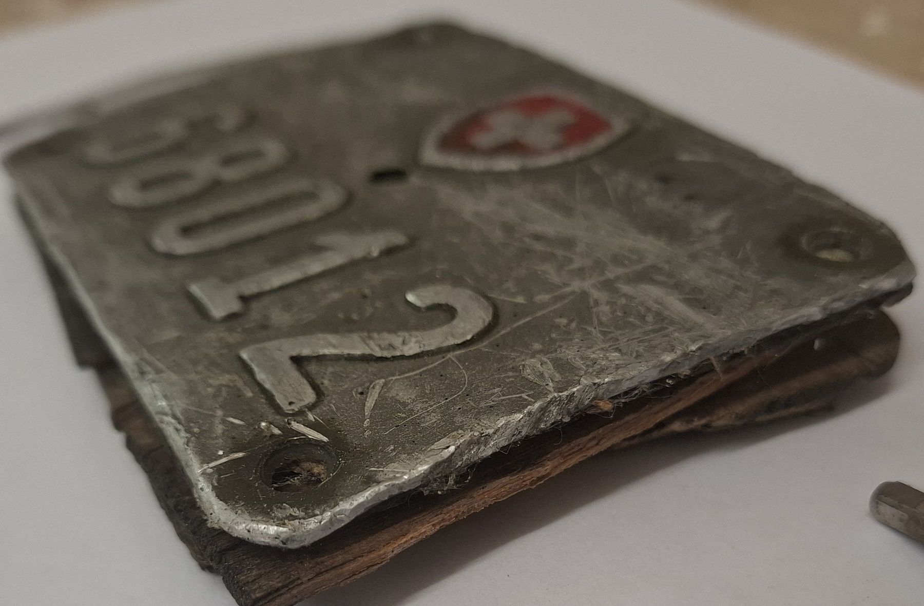 Schilder: Plaque velo militaire – Gebraucht aus Avully von lecomtedogoz 2