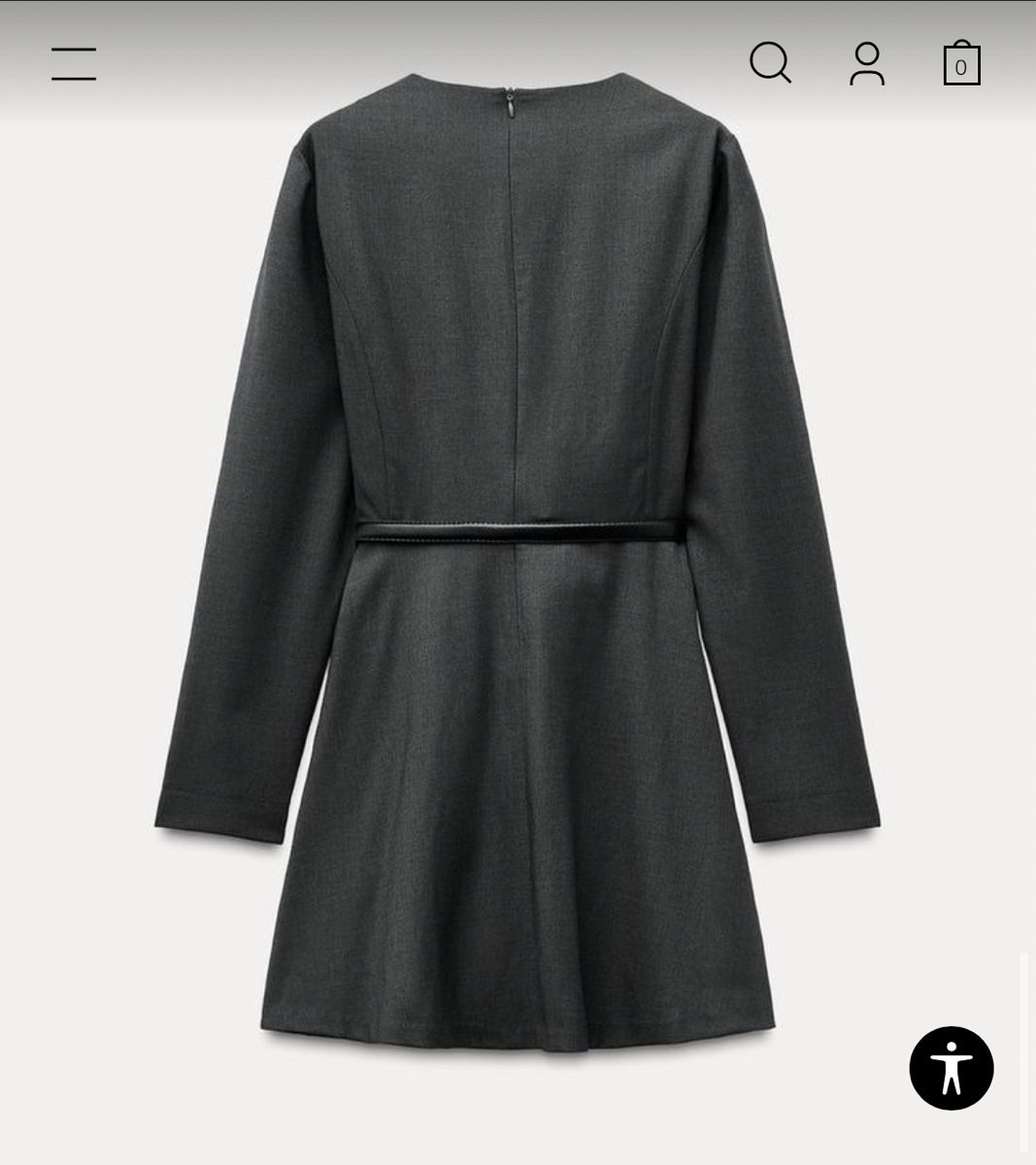 Zara Vestiti: Kleid mit Gürtel und Etikett – Nuovo e nell'imballaggio originale da Winterthur venduto da Violeta_l 2
