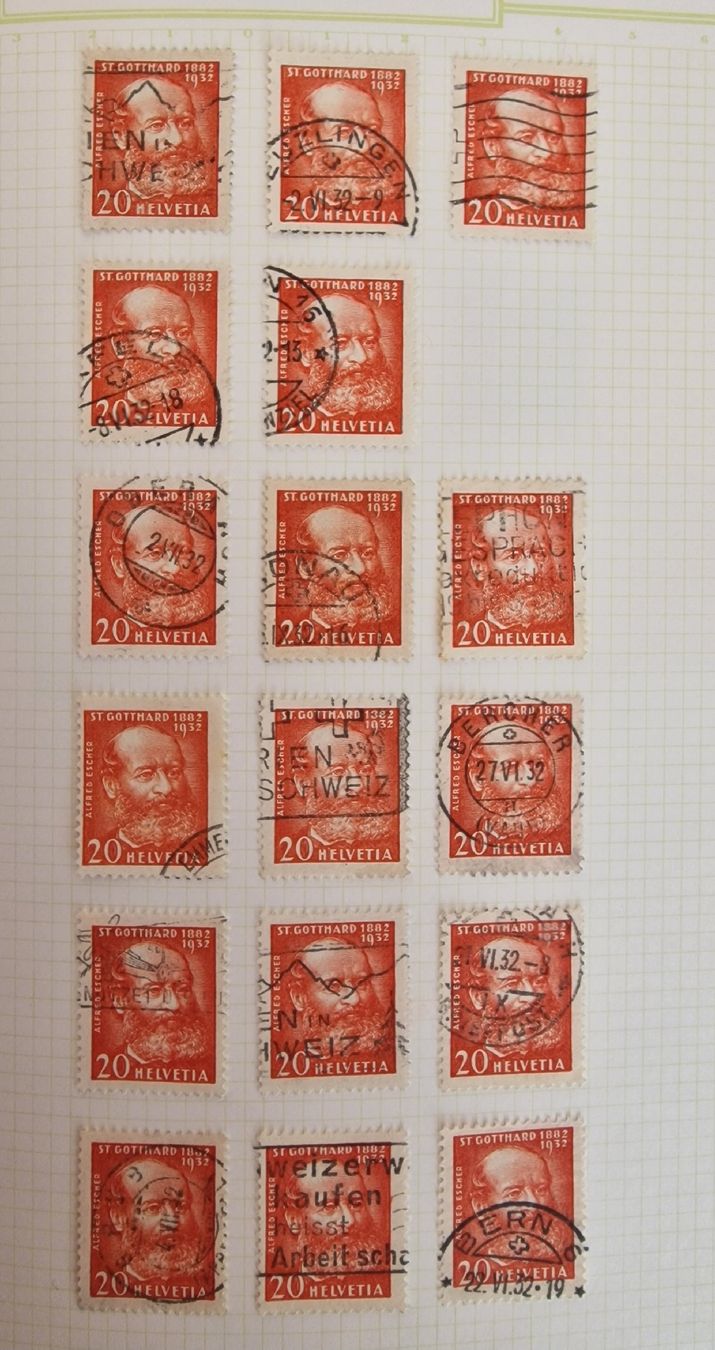 Tutti i francobolli: 🇨🇭Schweizer Briefmarken Sammlung – Usato da Stüsslingen venduto da dolphine_blue 6