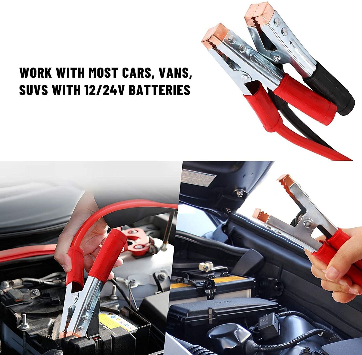 Tutti gli attrezzi: 500 AMP Boosterkabel – Nuovo e nell'imballaggio originale da Flawil venduto da SELMANAUTOTEILE 2