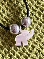 Süsse Halskette mit Elefant Anhänger