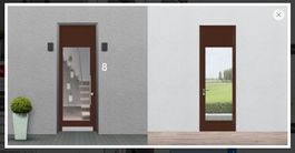Alu Haustüre original von "Fensterversand"  NP 5841 CHF
