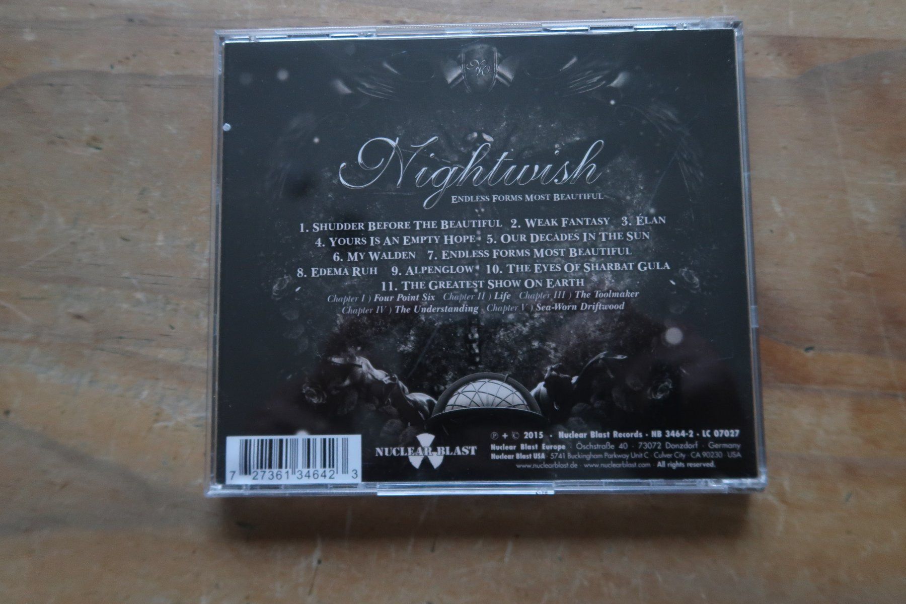 CDs: NIGHTWISH - ENDLESS FORMS MOST BEAUTIFUL - CD – D'occasion à Basel par Patiscat 1