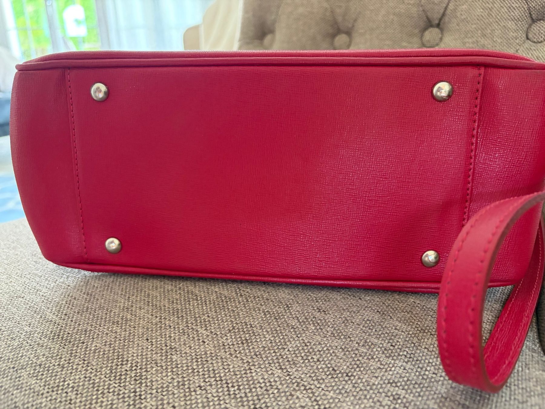 Borse da donna: Original Brooks Brothers Tasche rot – Usato da Büttikon AG venduto da gluschtig 4