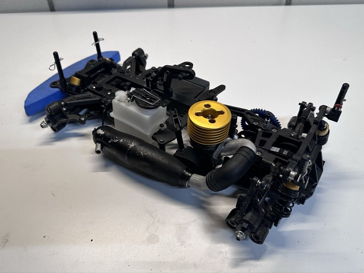 Kyosho RC Modellbau: Kyosho V One S 1/10 Nitro RC Car – Defekt aus Breitenbach von salvo_13 1