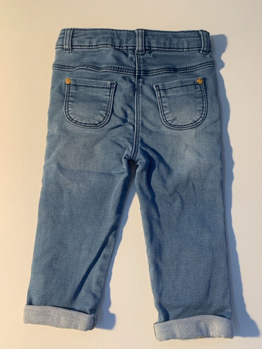 Pantaloni: Joli Jeans à fleurs Orchestra 74 – Usato da Cartigny venduto da l.luckuit 1