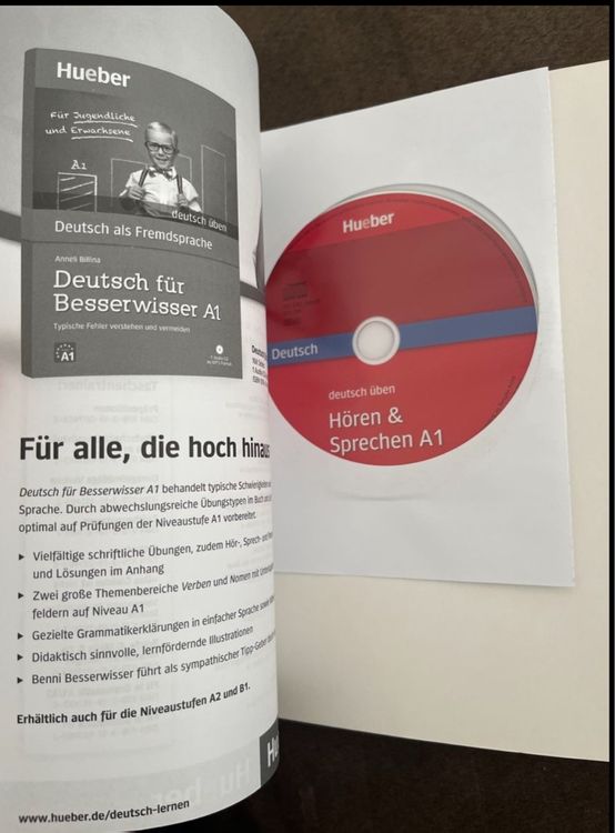 Hueber Deutsch üben: Hören & Sprechen A1 mit Audio CD (Gebraucht) in ...