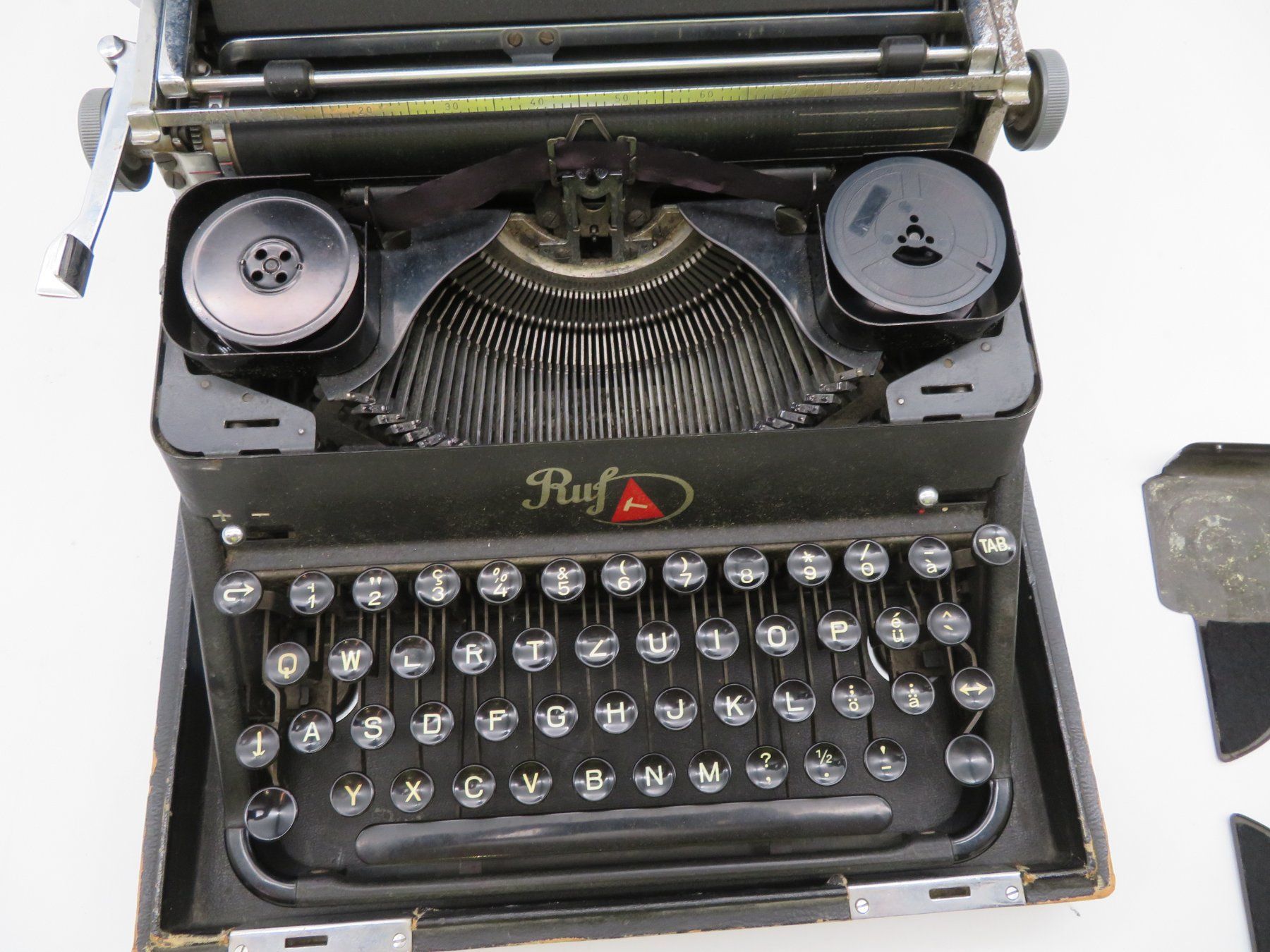 Schreibmaschinen: Vintage Ruft Schreibmaschine – Gebraucht aus Reinach BL von WBZ-Flohmarkt 4