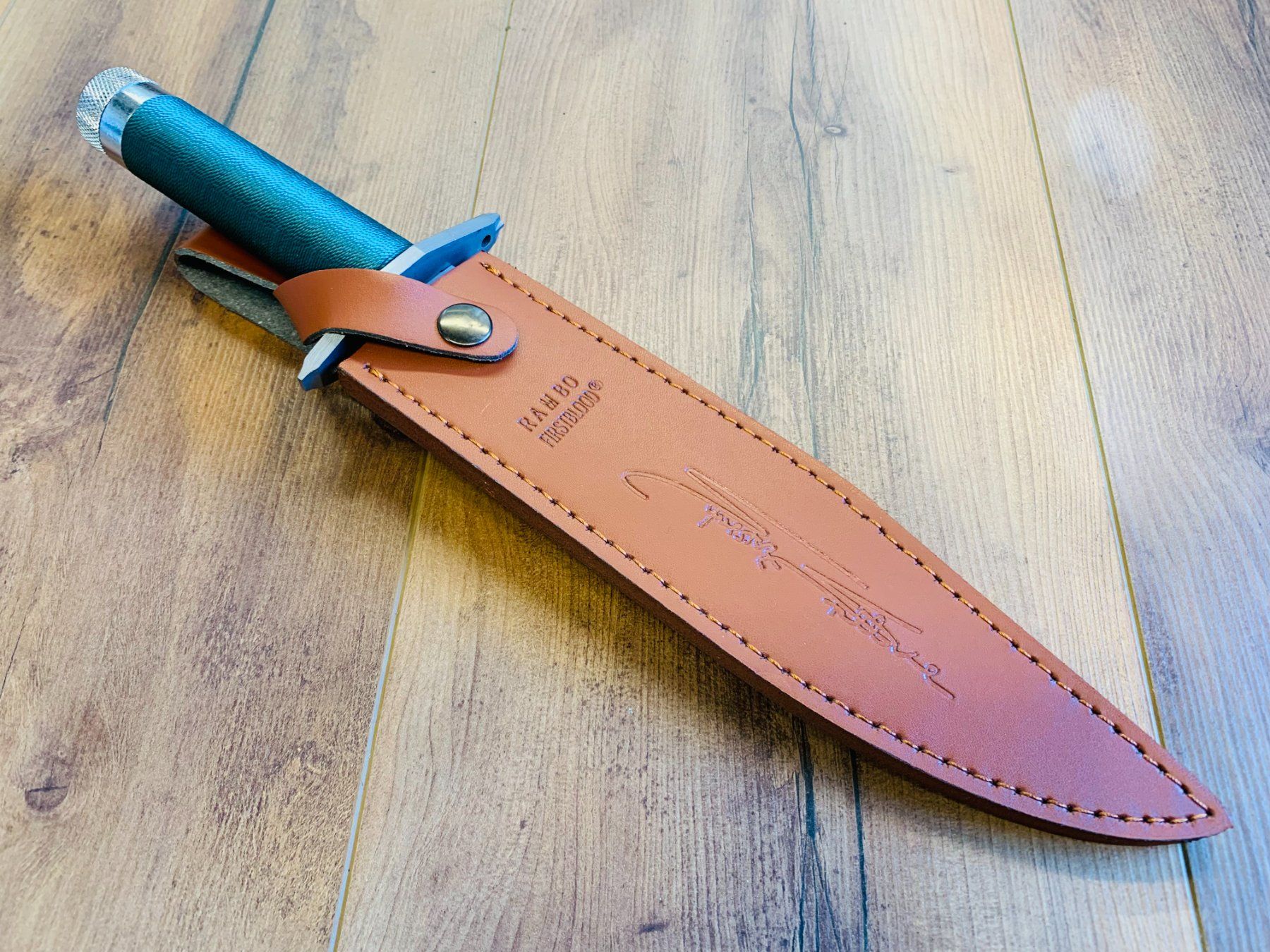 Coltellini militari: Rambo Survival Messer Green Line 35.5cm – Nuovo e nell'imballaggio originale da Bergdietikon venduto da shopAgent 5