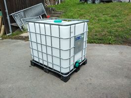 1000l IBC Tank neuwertig (Zubehör auch erhältlich)