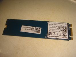 1 stück 512gb m.2 nvme ssd. WD. unter 1000 stunden.Top