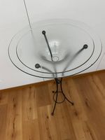 Metallständer mit Glasschale