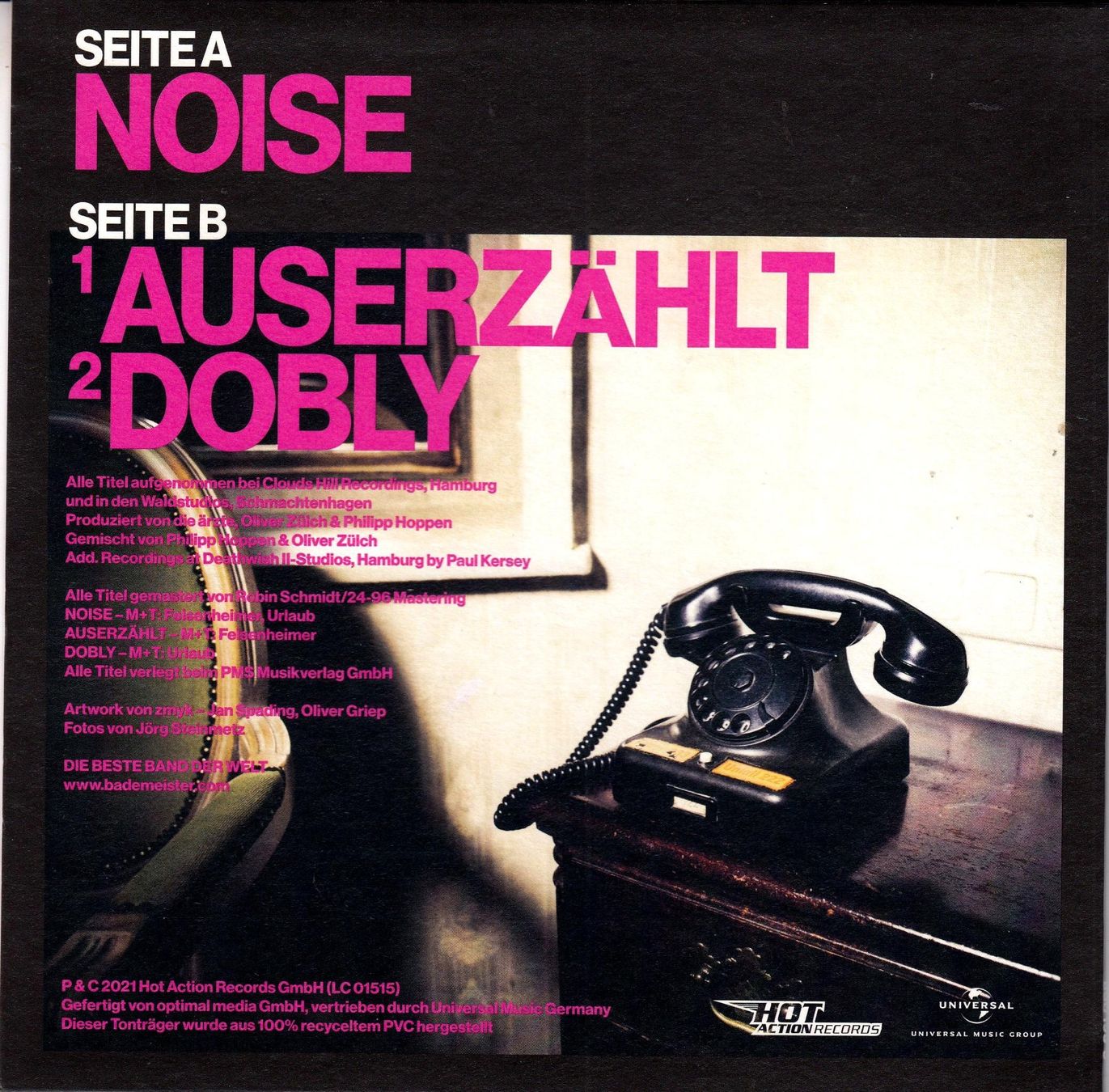 Dischi in vinile: Die Aerzte Vinyl EP von 2021 – Usato da Volketswil venduto da Abcrecords 1