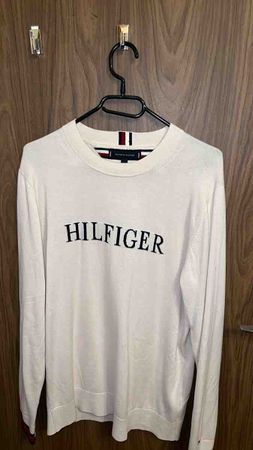 Tommy Hilfiger Pullover weiss Grösse M neuwertig