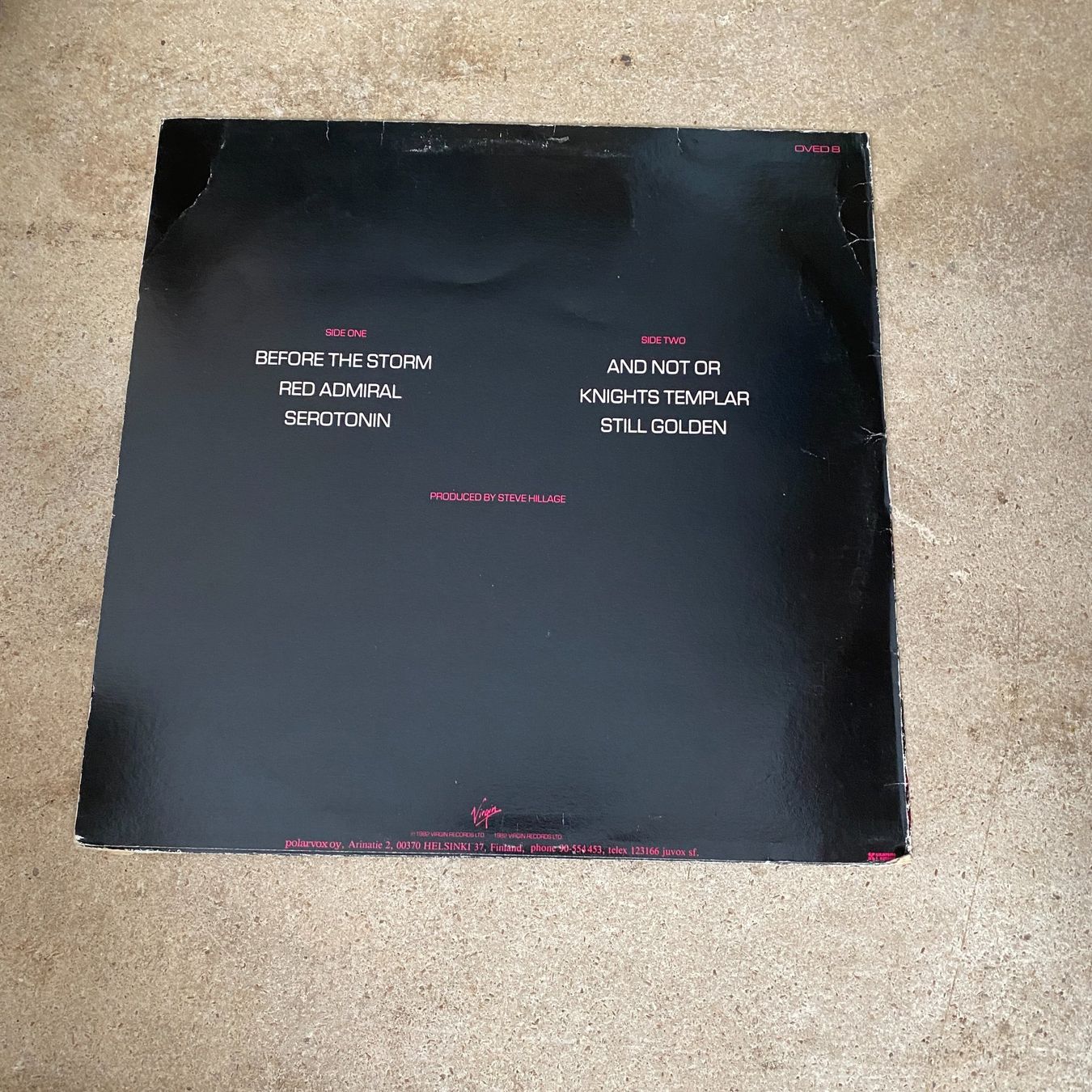 Schallplatten: Steve Hillage – And Not Or – Gebraucht aus Zürich von honey-k 1