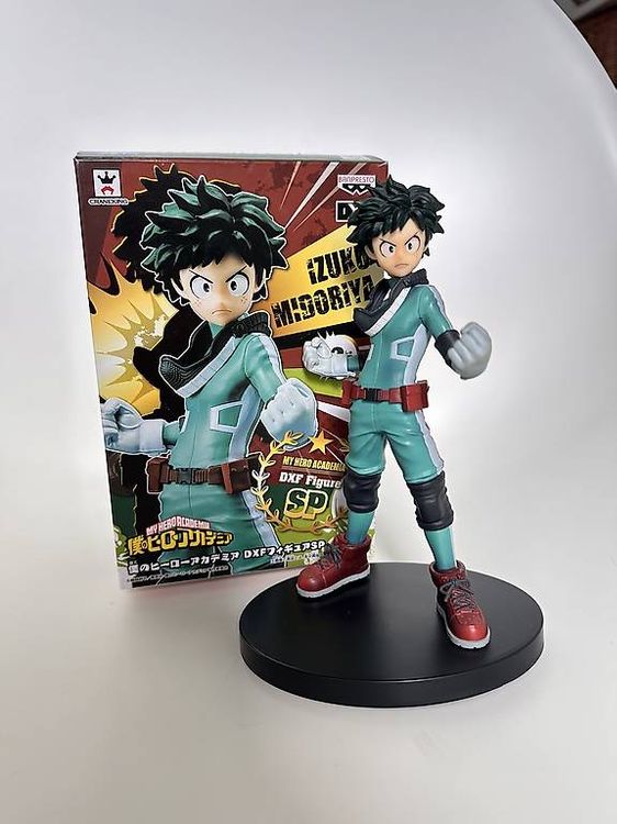 Ximman MHA Midoriya Izuku Figur - 11cm PVC Anime Figur Im Geschwärzten Design