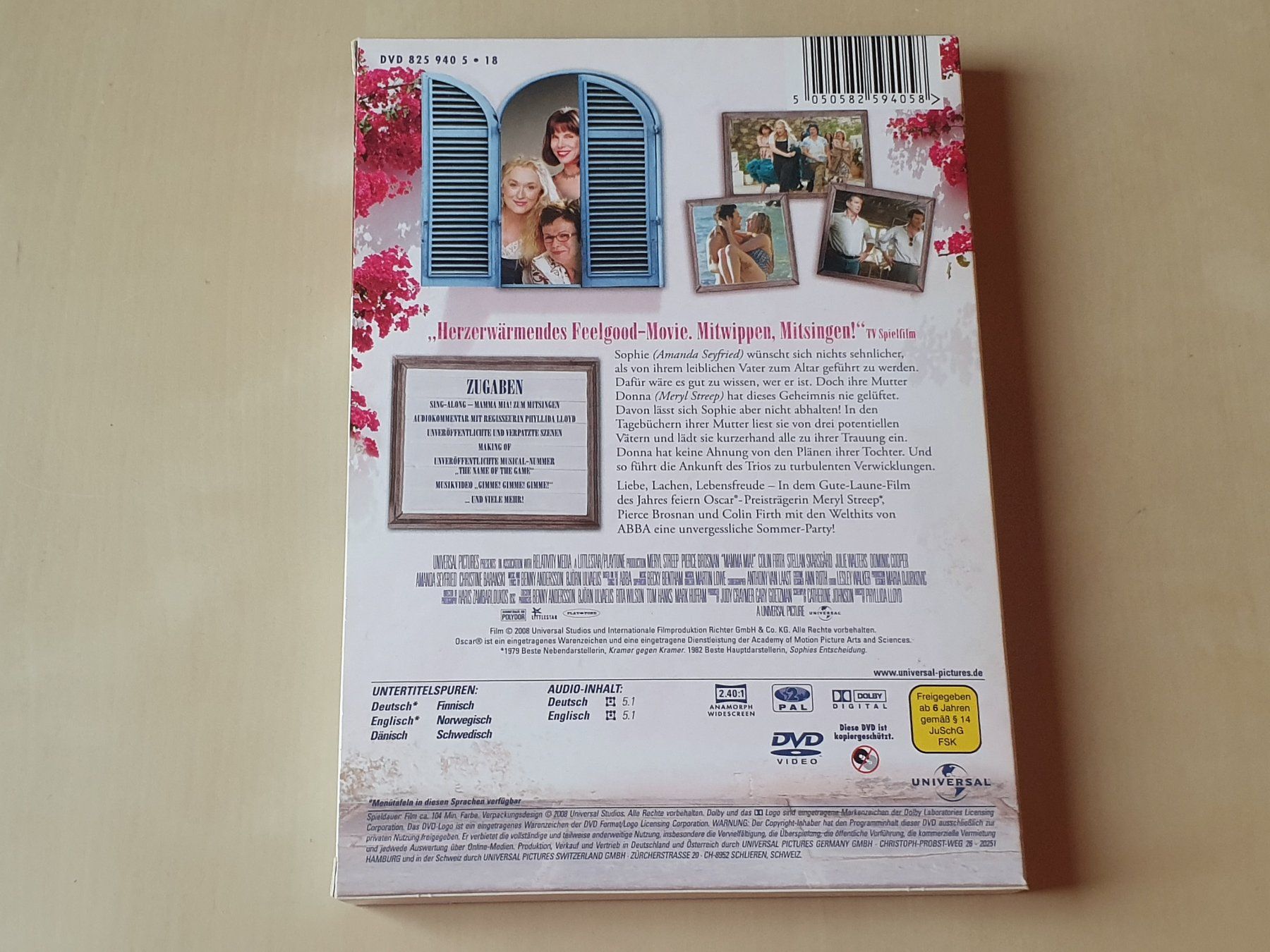 Alle DVDs: Mamma Mia! – Gebraucht aus Stansstad von collectorsshop 1