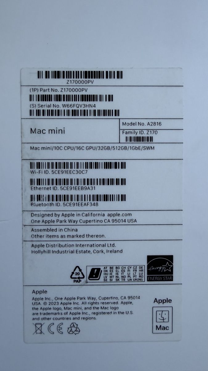 Apple PCs: Mac Mini M2 Pro, 32GB, 512GB – D'occasion à Schwerzenbach par Amv_w2s 3