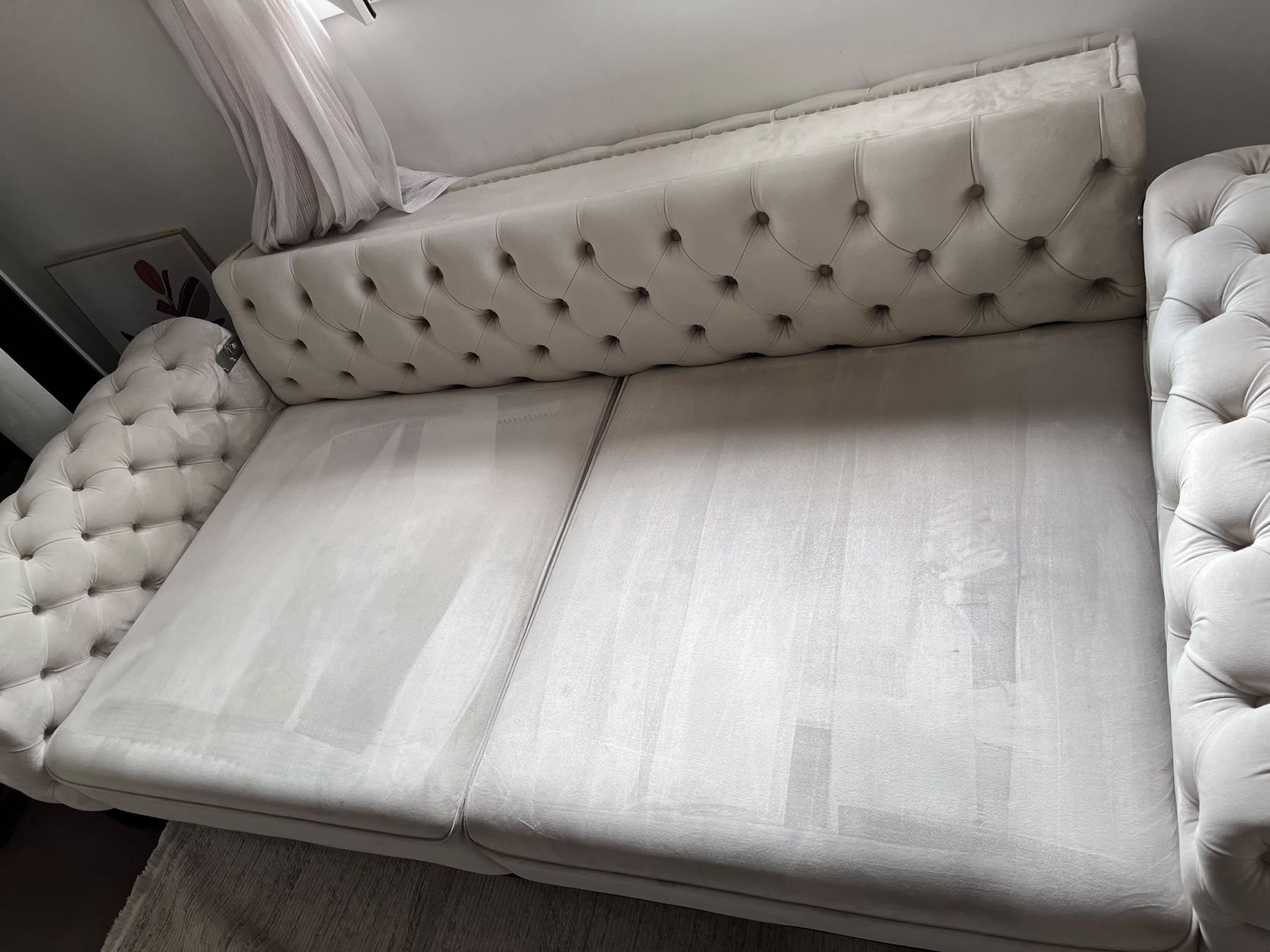 Divani: Chesterfield Sofa mit Schlaffunktion  – Nuovo (secondo la descrizione) da Zürich venduto da mo7_b7c5