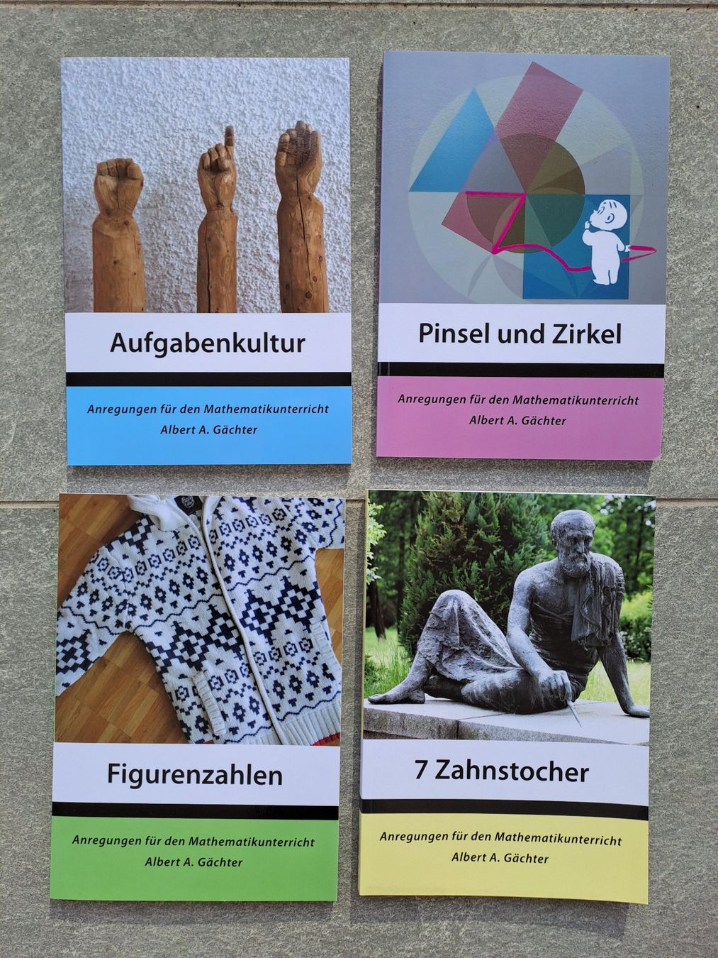 Libri: 4 Mathematik Bücher mit Aufgaben – Nuovo (secondo la descrizione) da Caslano venduto da Welaberg