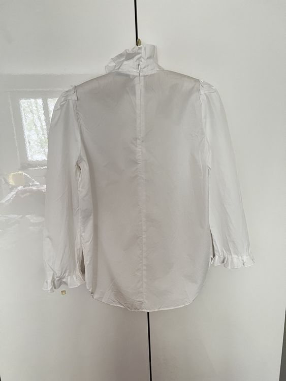 Sandro Camicette: SANDRO Shirt ruffled-SUMMER, size - 2 – Nuovo (secondo la descrizione) da Zürich venduto da SandroMaje 1