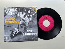 JACKIE MCAULEY tolle Rocking shoes Single Folk Rock 70's