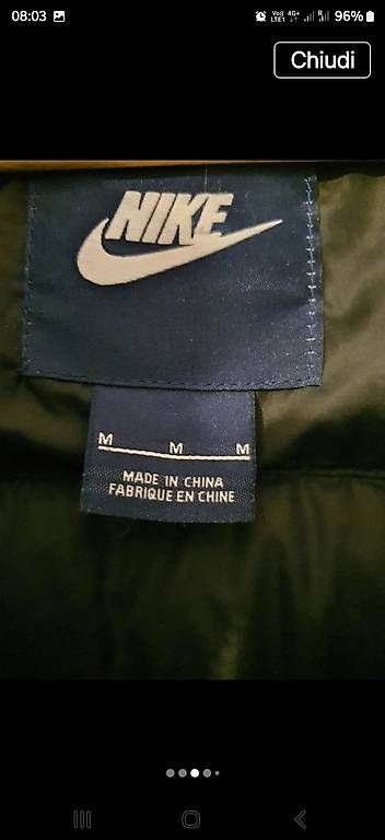 Manteaux: Cappotto Nike piuma  – D'occasion à GIORNICO par fra_vz9k 1