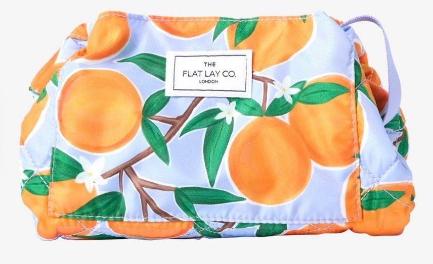 Custodie per cosmetici: Flat Lay Co. Kosmetiktasche Orangen – Usato da Zürich venduto da Rpapad