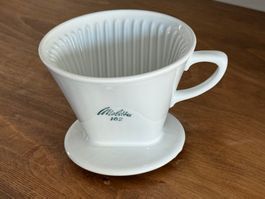 Kaffeefilter Melitta 102 Porzellan Designklassiker 1957