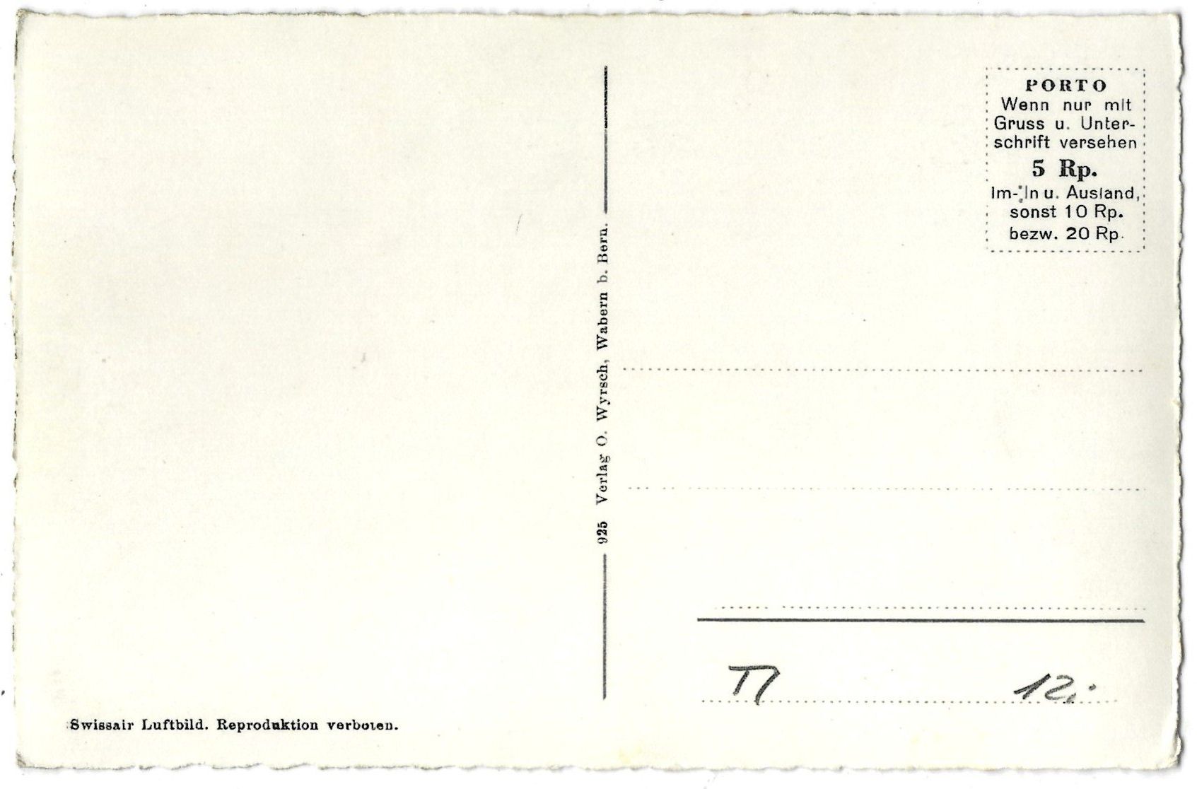 Cartoline postali: Instituto militare di cura Novaggio – Usato da Bütschwil venduto da Jackson1A 1