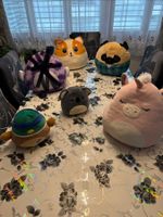 . Squishmallows – 6 Stück, verschiedene Tiere, kuschelweich