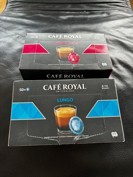 Café Royal Professional Pads, Espresso Decaffeinato, 50 Nespresso Compatible Pads For Office And Catering, Rainforest Alliance Certified, 100% Arabica