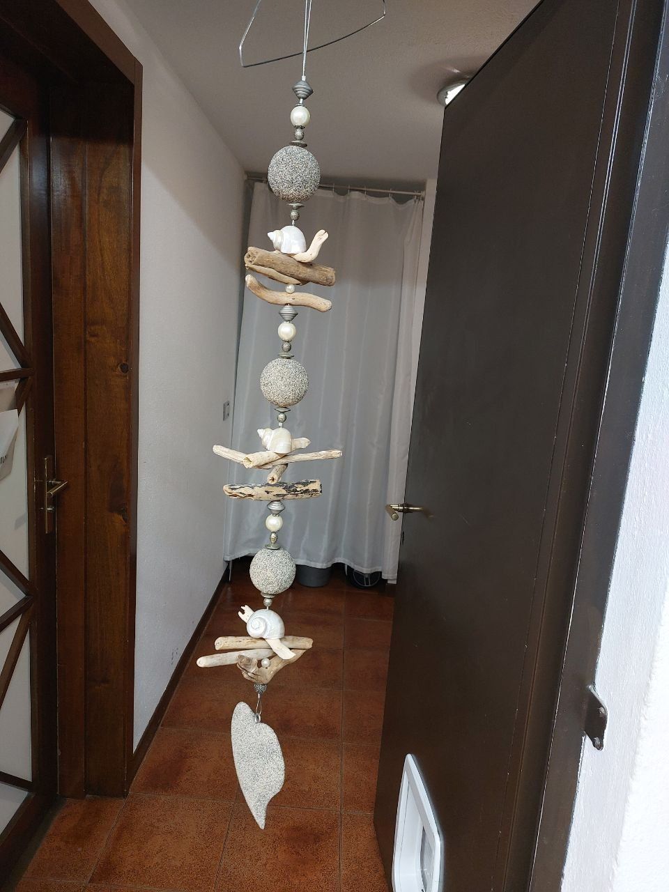 Altro in Decorazioni & Accessori: Decorative Wall Hanger with Shells and Driftwood 1.10 Meter – Usato da Pambio Noranco venduto da Pol69