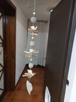 Decorative Wall Hanger with Shells and Driftwood 1.10 Meter