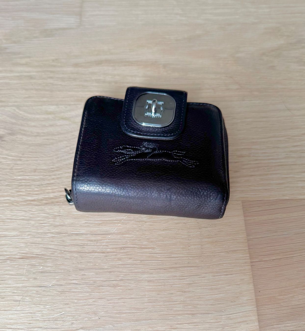 Longchamp Portamonete: Longchamp Leder Portemonnaie – Usato da Dübendorf venduto da kmag-20